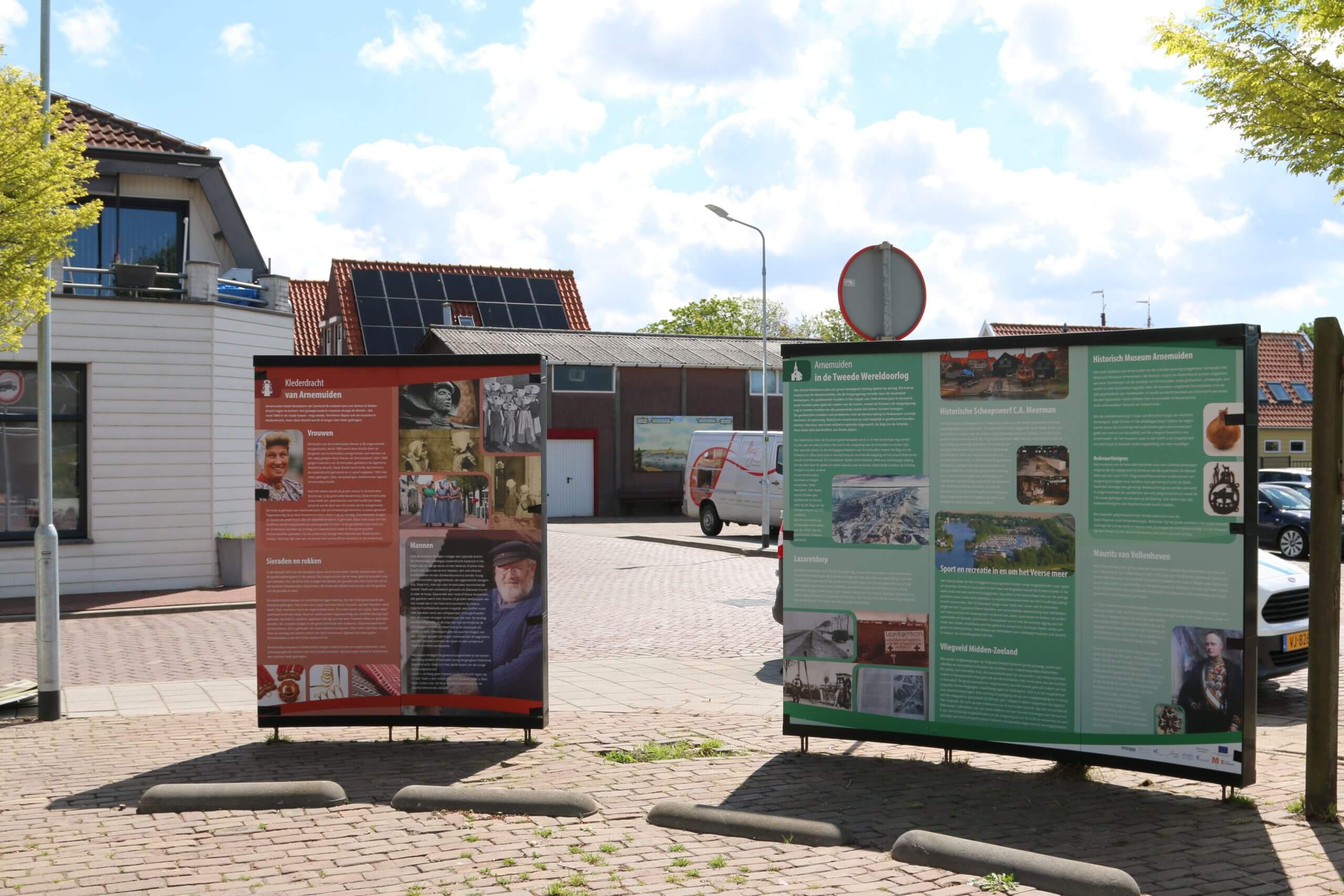 Nieuwe informatieborden in Arnemuiden