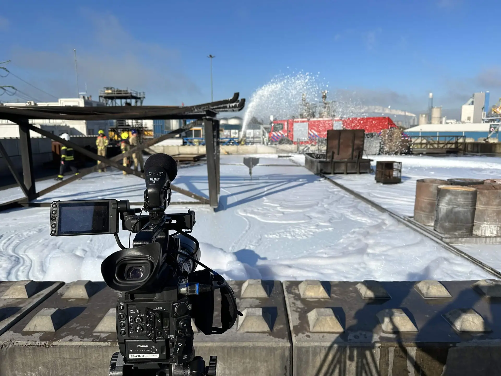 Let it foam, PFASvrij schuim testen met Brandweer Zeeland