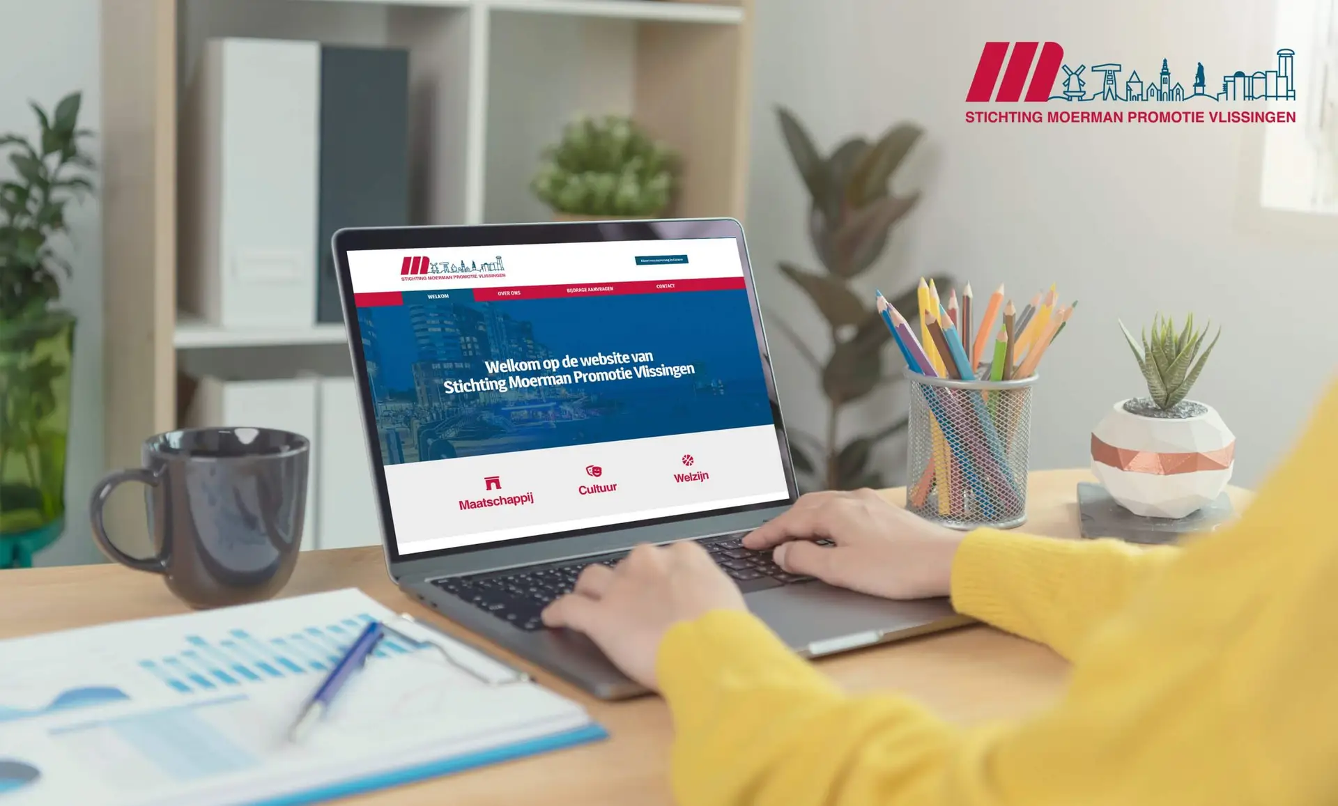 Nieuwe look & feel voor jarige Stichting Moerman Promotie Vlissingen