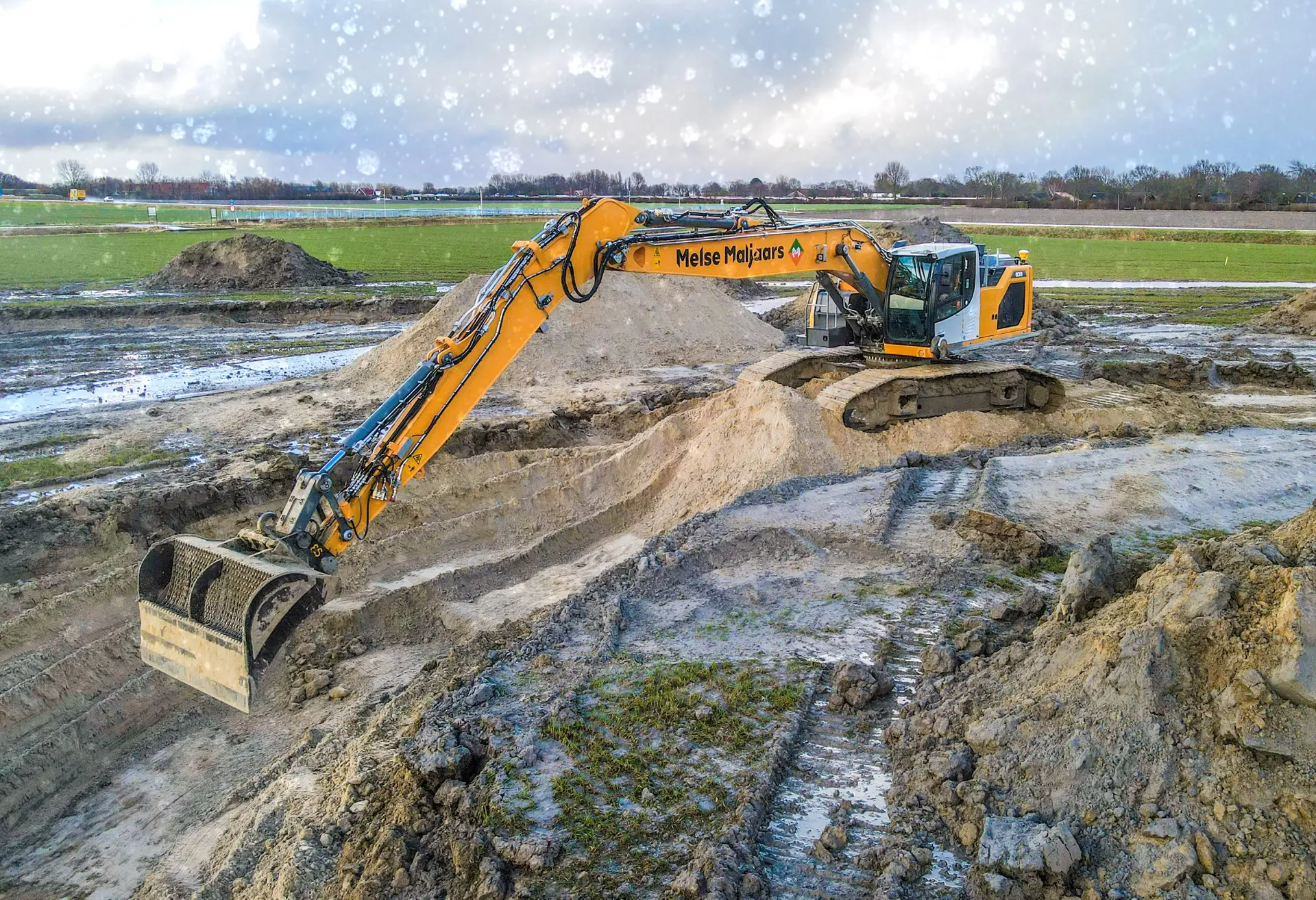 Winterse droneplaatjes