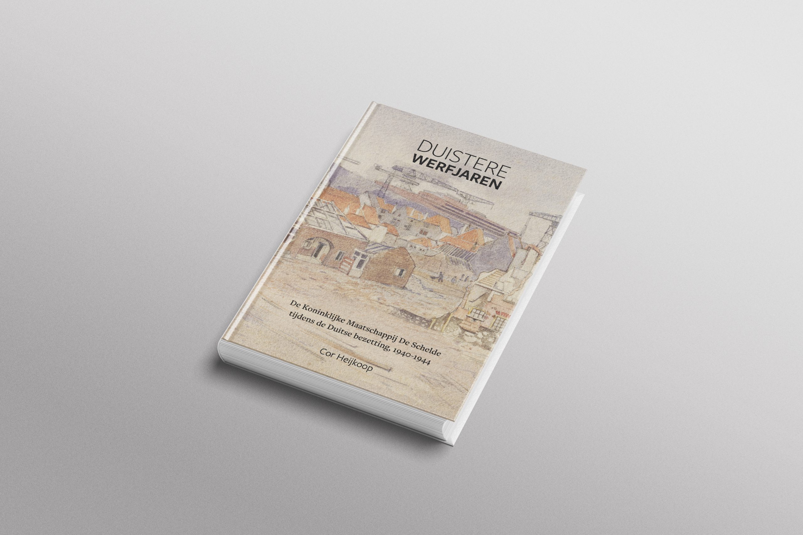 Vormgeving boek Duistere Werfjaren