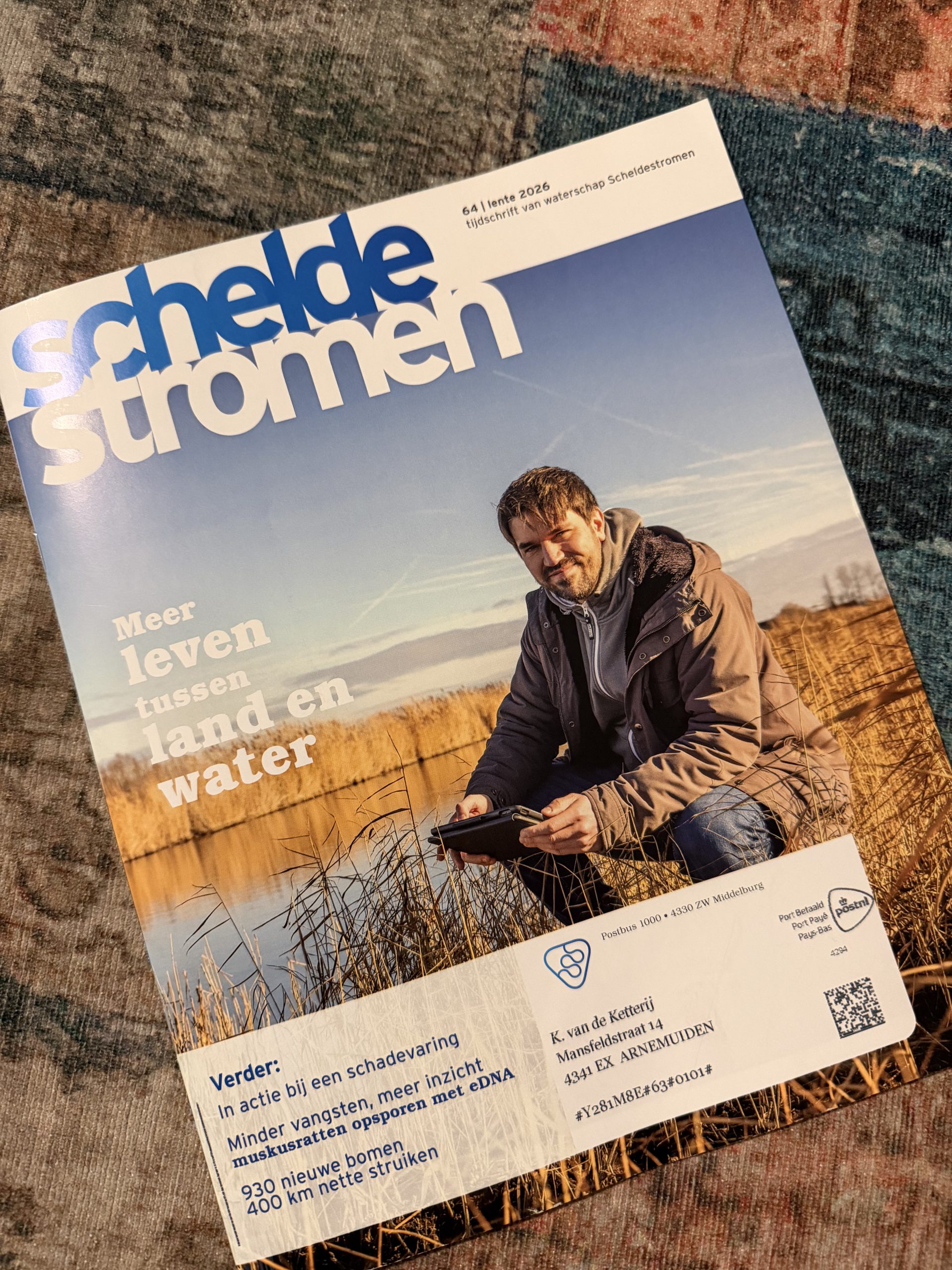 Profsionele fotografie voor Waterschap Scheldestromen